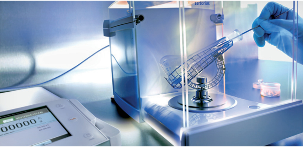 Cubis®High-Capacity Micro Balances: Weigh Minimum Amounts of Sample Directly into Heavy Flasks